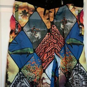 Taaroa Surf Trunks Board Shorts Swim Shorts Size 36